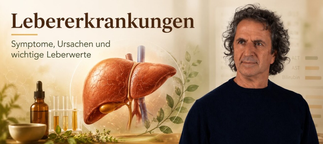 lebererkrankungen-rene-graeber Lebererkrankungen – Symptome, Ursachen und wichtige Leberwerte mit René Gräber und Leberdarstellung